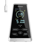 Digital LCD Metronome For Piano Guitar Drums Violin Ukulele Practice With Adjustable Tempo And Beat, Rechargeable Battery displayed
