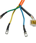 Wiring harness with connections for Full Throttle 72V 1000W Brushless DC Motor With Gearbox And Sine Wave Speed Controller Kit.
