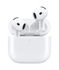 Straight Fire Wireless Earbuds Featuring Dope Active Noise Cancellation And Adaptive Audio For Chill Listening Sessions Plus Transparency Mode And All Day Power in charging case.
