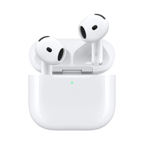 Straight Fire Wireless Earbuds Featuring Dope Active Noise Cancellation And Adaptive Audio For Chill Listening Sessions Plus Transparency Mode And All Day Power in charging case.