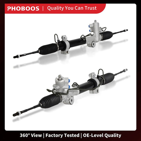 Hydraulic Power Steering Rack And Pinion Assembly For Nissan Murano 2005 2007 V6 3.5L Direct Fit Bolt In New Unit Leak Resistant Easy Install