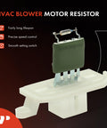 Front HVAC Blower Motor Resistor for Ford Escape Fiesta Focus Transit with Manual Air Conditioning in packaging