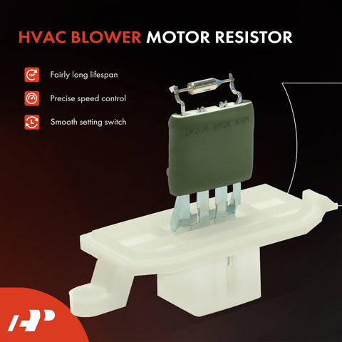Front HVAC Blower Motor Resistor for Ford Escape Fiesta Focus Transit with Manual Air Conditioning in packaging