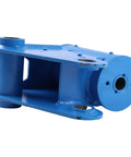 Straight Up Pro Grade Heavy Duty Hydraulic Platform Rotate Actuator Direct Fit Replacement For Genie SX 150 And SX 180 Boom Lifts, blue metal part angled view
