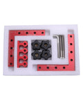 90 Degree Positioning Squares Right Angle Clamps For Woodworking, 140mm Aluminum Alloy Corner Clamp, Pro DIY Tool Set