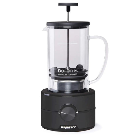 Dorothy Electric Rapid Cold Brewer For Home Coffee Making Quick Cold Brew In Just 15 Minutes No More 12 To 24 Hour Wait Tornado Stir Technology Delivers Smooth Cafe Style Cold Brew At Home.
