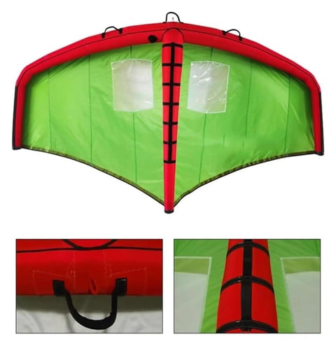 Inflatable Windsurfing Wing For Windsurfing Wing Foil And Handheld Kite Surfing For Surf And Snow Skiing Ride Ready Pro Grade