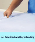 Large Disposable Underpads 30 By 36 Inch Super Absorbent Adult Incontinence Bed Pads laid flat, showing moisture wicking waterproof backing.