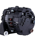 12V Marine Alternator Replacement For Inboard Sterndrive 75 Amp Valeo OEM 3884950 in black housing, side view