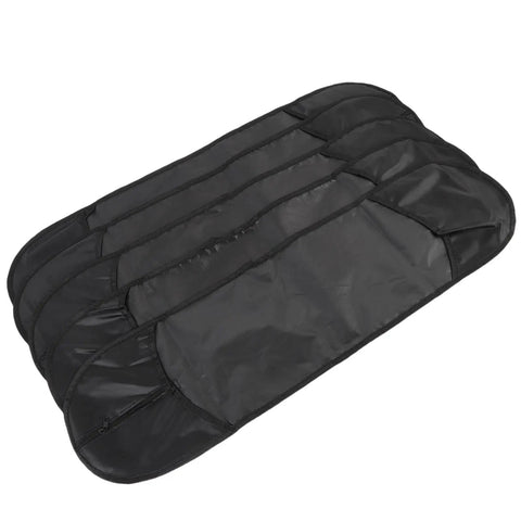 Thickened-Lining Waterproof Skateboard Bag Backpack With Front Zip Quick Access in a 5-pack set, watertight polyester material.