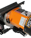 Heavy Duty Portable Beveling Machine With 1 HP Brushless Motor 110 Volt Power close-up of motor and bevel cutter.