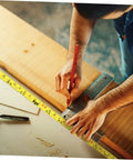 Using Peel And Stick Measuring Tape Ruler With Double Scale Metric And Imperial Marks Solid For Router Tables and Craft Tasks.