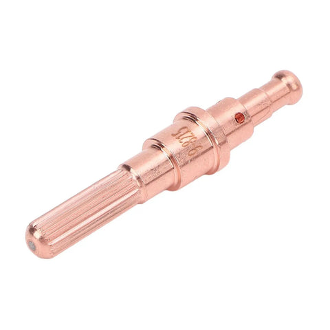 Top Quality Brass Plasma Cutting Torch Consumables Electrode And Nozzle Tips For SL60 SL100 - copper electrode tip close-up