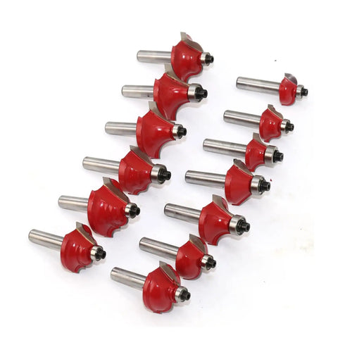 Get Things Done Fast With These Killer 30 Pack Red Mill Router Bits Featuring Rock Solid 8Mm Carbide Shank For Heavy Duty Woodworking Trimming Engraving And Carving, assorted sizes.