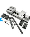 Precision Milling Numerical Control Machine Tool Vice For Robust Bench Mounting And Accurate Workpiece Holding In Metalworking Projects With Gt Finish, showing components and heavy-duty design.