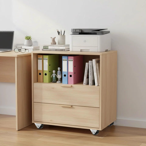 Office cabinet on 8 Pack Mini Casters 1/2 Inch Low Profile Fixed Caster Wheels With Screws, Silent Rigid Casters for Furniture.