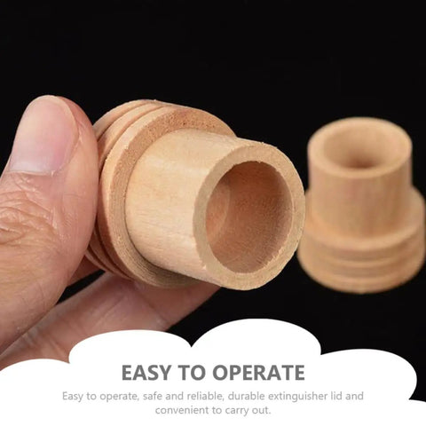 Top Shelf Wood Moxa Fire Extinguisher For 1.8Cm Sticks Comes In A 20 Pack Smooth Operator Ash Catcher Roller Snuffer Design.