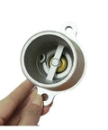 Heavy Duty Engine Coolant Thermostat Housing Assembly Direct Replacement For Perkins 1103 1104 Series Diesel with visible internal mechanism.