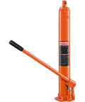 Heavy Duty Hydraulic Long Ram Jack 4 Ton Engine Hoist Cylinder With Single Piston Pump And Flat Base For Engine Lifts