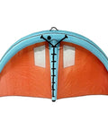 Ride Ready Handheld Kitesurfing Kite 5 Square Meters Windsurf Wing with two window design shown upright