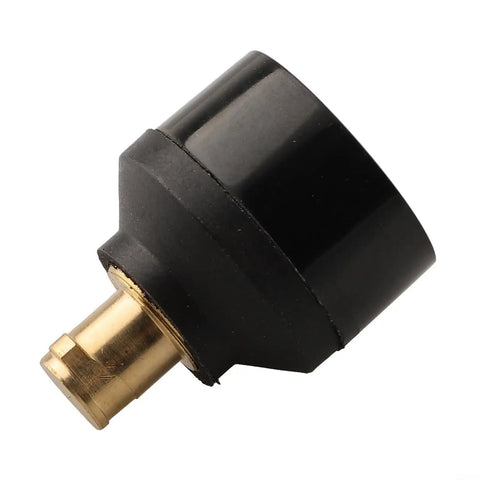 TIG Welding Torch Cable Adapter 10-25 To 35-50 Connector For WP-17V WP-26V Brass Welding Machine Adapter black and brass close-up