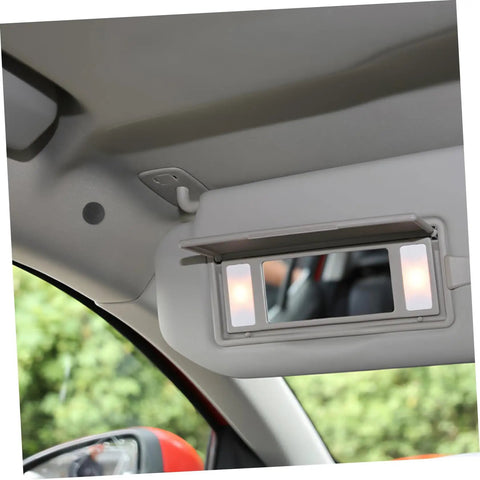 Interior view showing ceiling of car before using Automotive Headliner Repair Kit With Black Snap Rivets, 12-Set Ceiling Fabric Fixers For Cars.