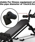 Replacement Foam Pads For Leg Extension And Leg Curl Machines Heavy Duty High Density Roller Pads 135x80x22mm on gym equipment