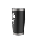 Glider Plane Humor Stainless Steel Insulated Tumbler For Aviation Geeks And Plane Nerds, Keeps Coffee Hot And Beverages Cold, No Engine
