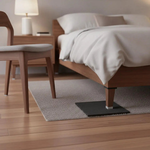 Self Adhesive EVA Furniture Leg Pads For Floor Protection Cushioned Glides under bed leg on hardwood floor