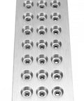 Pro Grade Tungsten Carbide Steel Wire Draw Plate With 30 Square Holes From 3.00mm To 0.50mm for jewelry and metal wire work