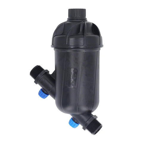 Irrigation Filter With 155 Mesh Screen For Drip Systems And Hydroponics, erosion-proof compact plastic, 1-inch male disc type