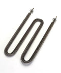 Top Shelf W Shape Finned Tubular Heater 220 Volt 3000 Watt Heavy Duty Industrial Air Heating Element SUS304 Stainless Steel coils