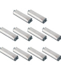 10 Pack Magnetic Push Open Latches For Cabinets And Drawers, Stainless Steel Recessed Hardware, Rustproof Push Release Latch