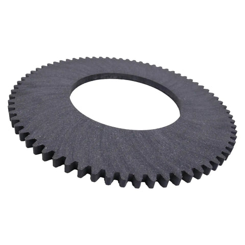 Fiber Clutch Disk 11 Inch 72 Teeth Replacement For Bandit Twin Disc Rockford Wood Chippers shown at angle