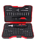 The Ultimate 101-Inch Precision Screwdriver Set With Magnetic Torx Hex Bits Ratchet Handle Chrome Vanadium Steel For Hacking Gadgets And Fixing Electronics On The Go, open case