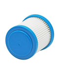 Close-up of a pleated filter from Six Pack VPF20 Replacement Filters For Black And Decker Smartech Pet 2 In 1 Stick Vacuum