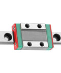 Compact 9Mm Mini Linear Rail Slider With 55Mm Length Locked Fixation Guide Rails For Automatic Machinery in close-up view