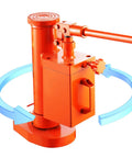 Heavy Duty Hydraulic Toe Jack 10 Ton Lift Capacity features a 360 swivel body for easy maneuverability in tight spaces.