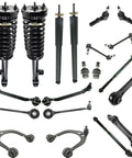 Rollin Smooth And Grippin Hard With This 18 Pc Suspension Kit For Dodge 300, includes struts, shocks, control arms, tie rods.