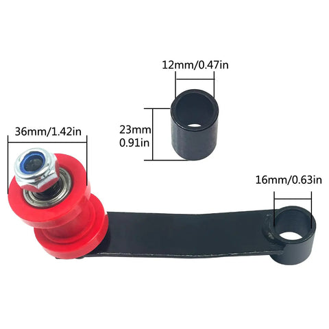 Chain Tensioner Adjuster Roller Guide With Spring For Go Kart ATV Quad 110cc 125cc 150cc 200cc 250cc Using 420 428 Or 530 Chain