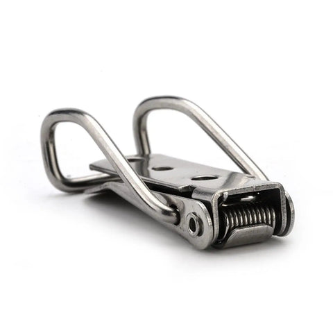 Secure Your Sliding Doors And Windows With These 4 Pcs Of Durable J115B Mild Steel Cabinet Box Hasp Locks Featuring A Smooth Spring Loaded Latch Catch And Solid Toggle Mechanism For Maximum Home Safety. mild steel box hasp lock with spring latch