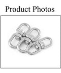 2 Pcs M4 Bearing Swing Swivel 360 Degree Rotation Stainless Steel Hanging Accessory For Tree Swing Swing Spinner Hanger