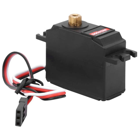 Rock Solid Digital Servo With Metal Gear For 1/12 Scale Rc Cars And Boats, compact design, heavy duty, coreless motor, 3kg torque.