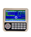 Digital Load Cell Weight Indicator With LCD Display Controller For Heavy Duty Batching And Floor Scales Delivering Zero Drama Calibration Straight Up Precision And Smooth Tracking, showing LCD panel with weight readout and control buttons.
