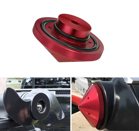 Eliminator Trolling Motor Prop Nut For Minn Kota Compatible With GFEL MK BK DP 80 101 112 Red Heavy Duty 6061 Aluminum