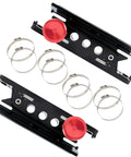 Off Road Roll Bar Mount For Fire Extinguisher And Water Bottle Quick Release Adjustable Aluminum Bracket 2-Pack with accessories