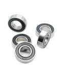 Top Notch Double Sealed Deep Groove Ball Bearings 6004RS Set Of 2, featuring ABEC 7 precision 20x42x12mm for industrial use.