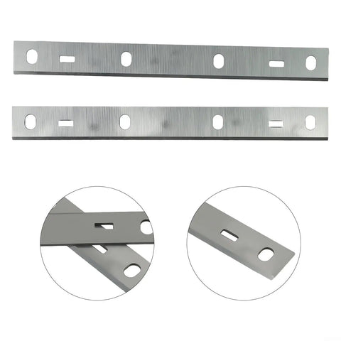 Replacement Planer Blades 210x22x1.8mm HSS For Woodworking With Smooth Finish Pro Grade Durable Heavy Duty Edge Retention Fits Woodstar PT85 Kity PT8500 Clarke CPT800 2 Pack, two blades