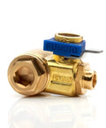 New Generation 360 Degree Rotating Valve With 14mm-1.5 Thread Size No Fuss Through Bolt Design Oil Drain Valve front view