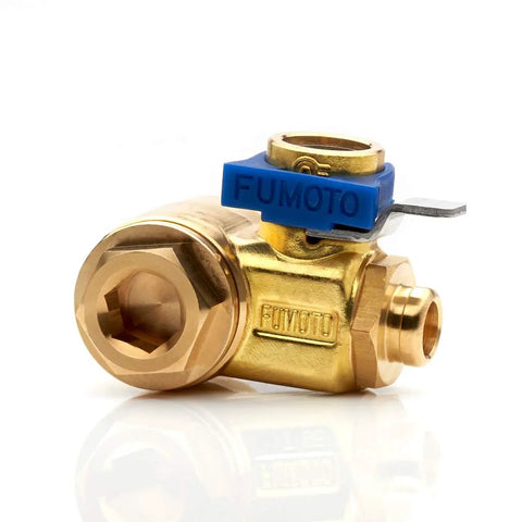 New Generation 360 Degree Rotating Valve With 14mm-1.5 Thread Size No Fuss Through Bolt Design Oil Drain Valve front view